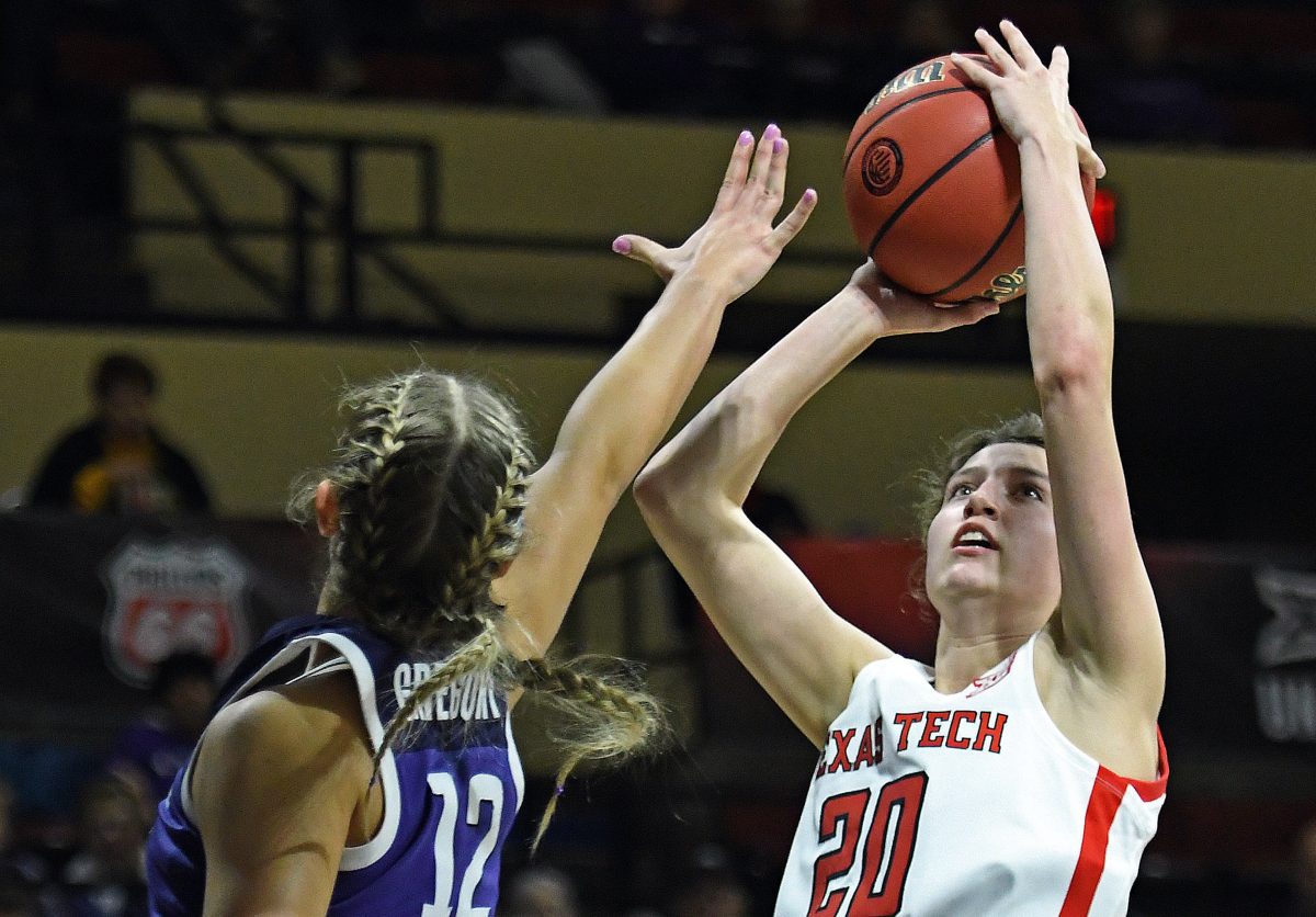 Texas Tech's Bailey Maupin.